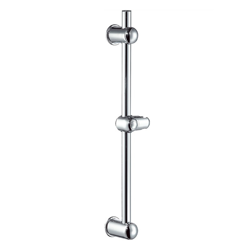 SR-9BA 25.4 inch Round Design Shower Slider Bar With Adjustable Handheld Shower Head Bracket ,Surface Chromed Featured Image