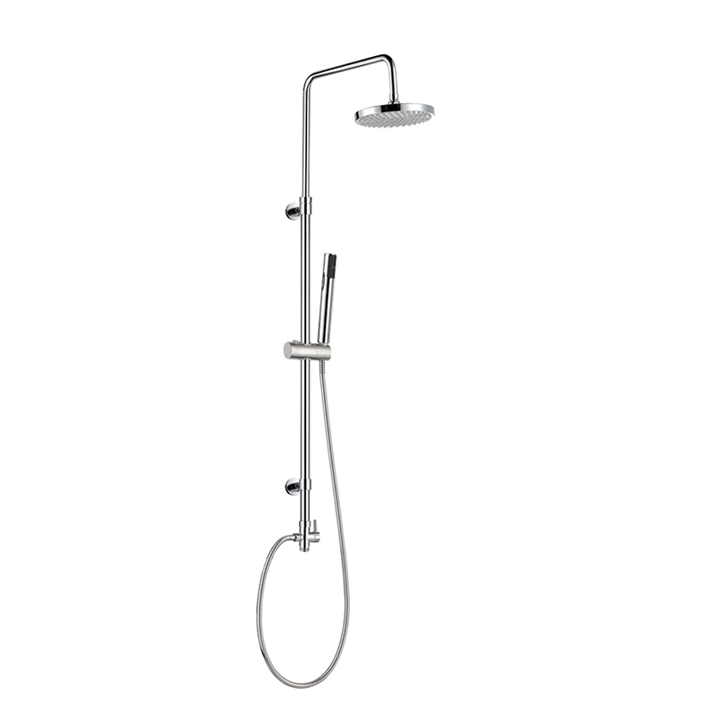 HL-3102 Brass multi Function Shower Column Set including round rain shower ,handheld shower for Bathroom Featured Image