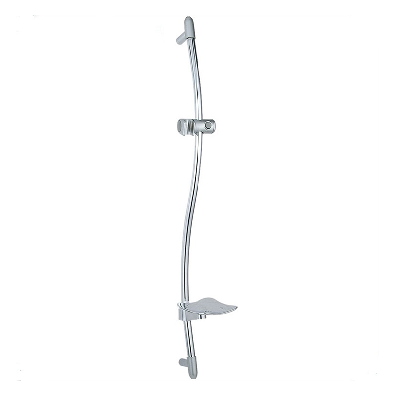 SR-1S Type S Brass 32 Inch Shower Slider Bar With Adjustable Handheld Shower Head Holder And Storage Platform Featured Image