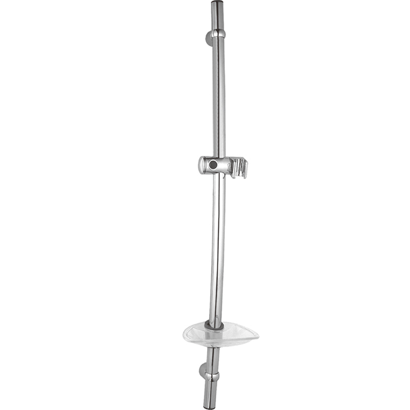 SR-1B Wall Mounted 31.7 Inches New Designed Brass Shower Slider Bar With Storage Plate And Handheld Shower Shower Bracket Bathroom Accessories Featured Image