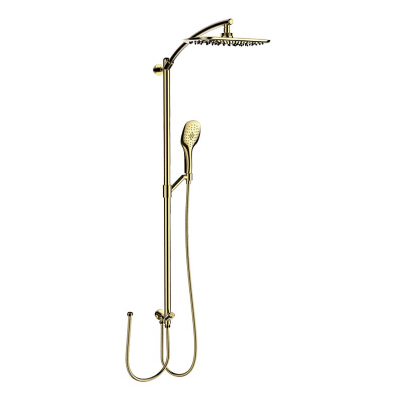 HL-3131G Brass multi Function golden color new design Shower Column Set including rain shower ,handheld shower for Bathroom Featured Image